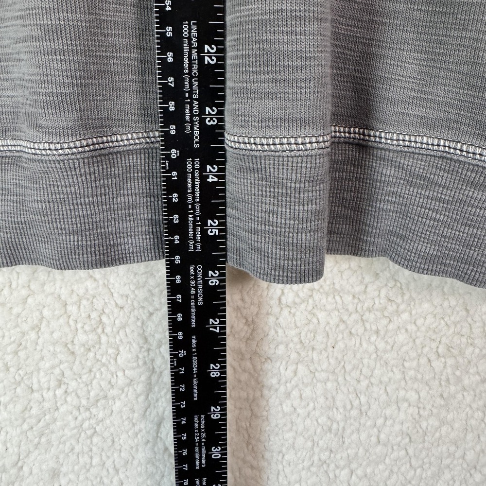 Tommy Bahama Sweater Mens Small Gray Crewneck Pullover‎ Marlin Logo Lightweight - Picture 4 of 6